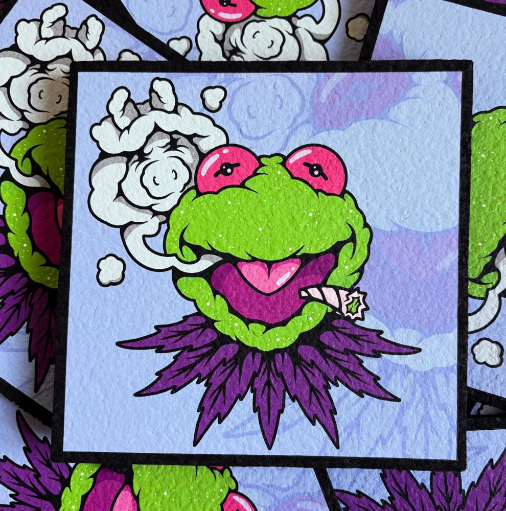 Born Ready Designs - "Kerm-Hit" Purp Moodmat