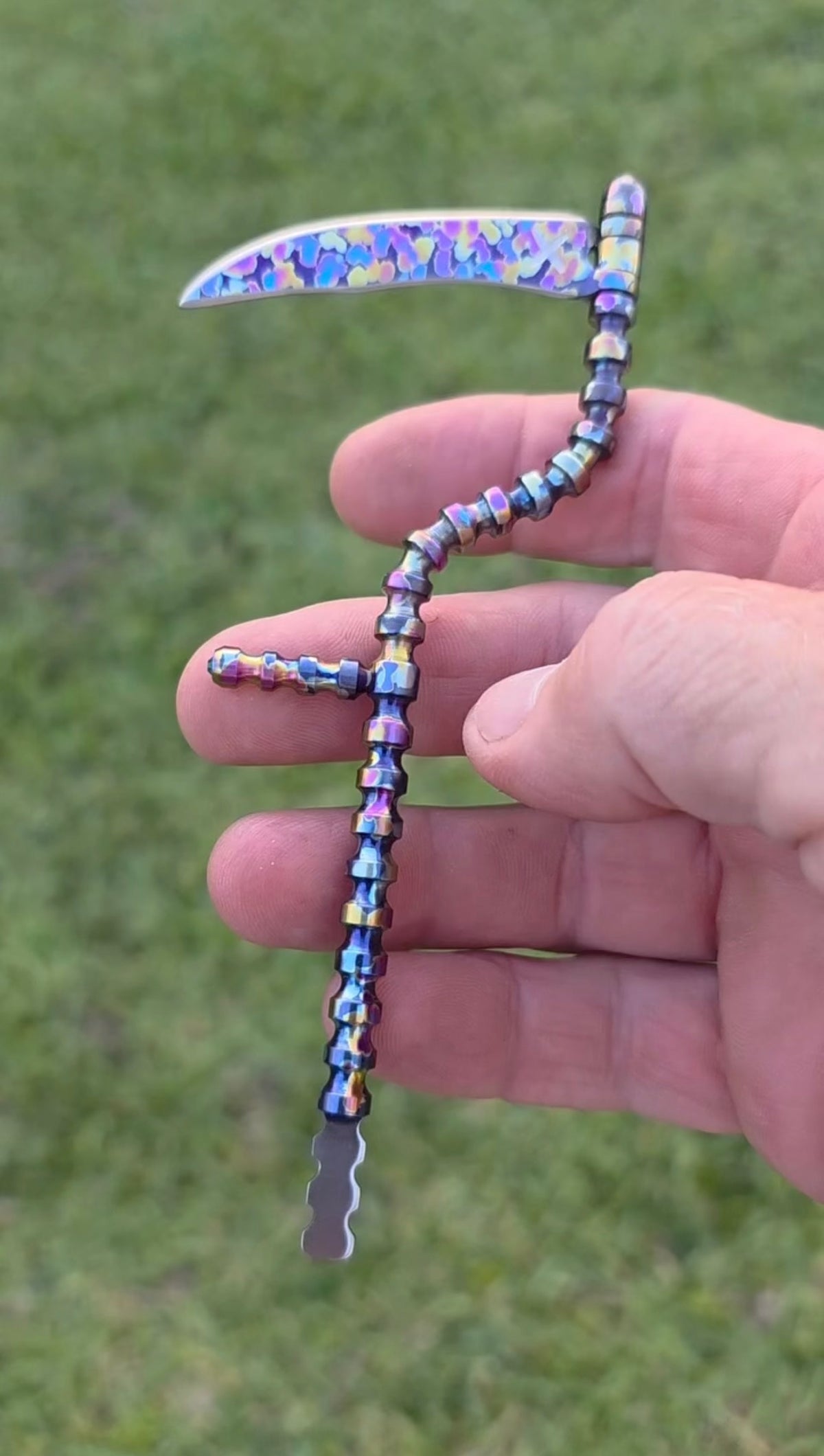 Xcalibur Artworks Custom Titanium "Scythe" Tool